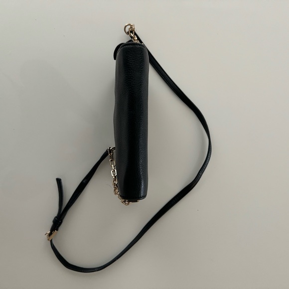 Tory Burch Crocked Leather Purse with Strap - Picture 7 of 8